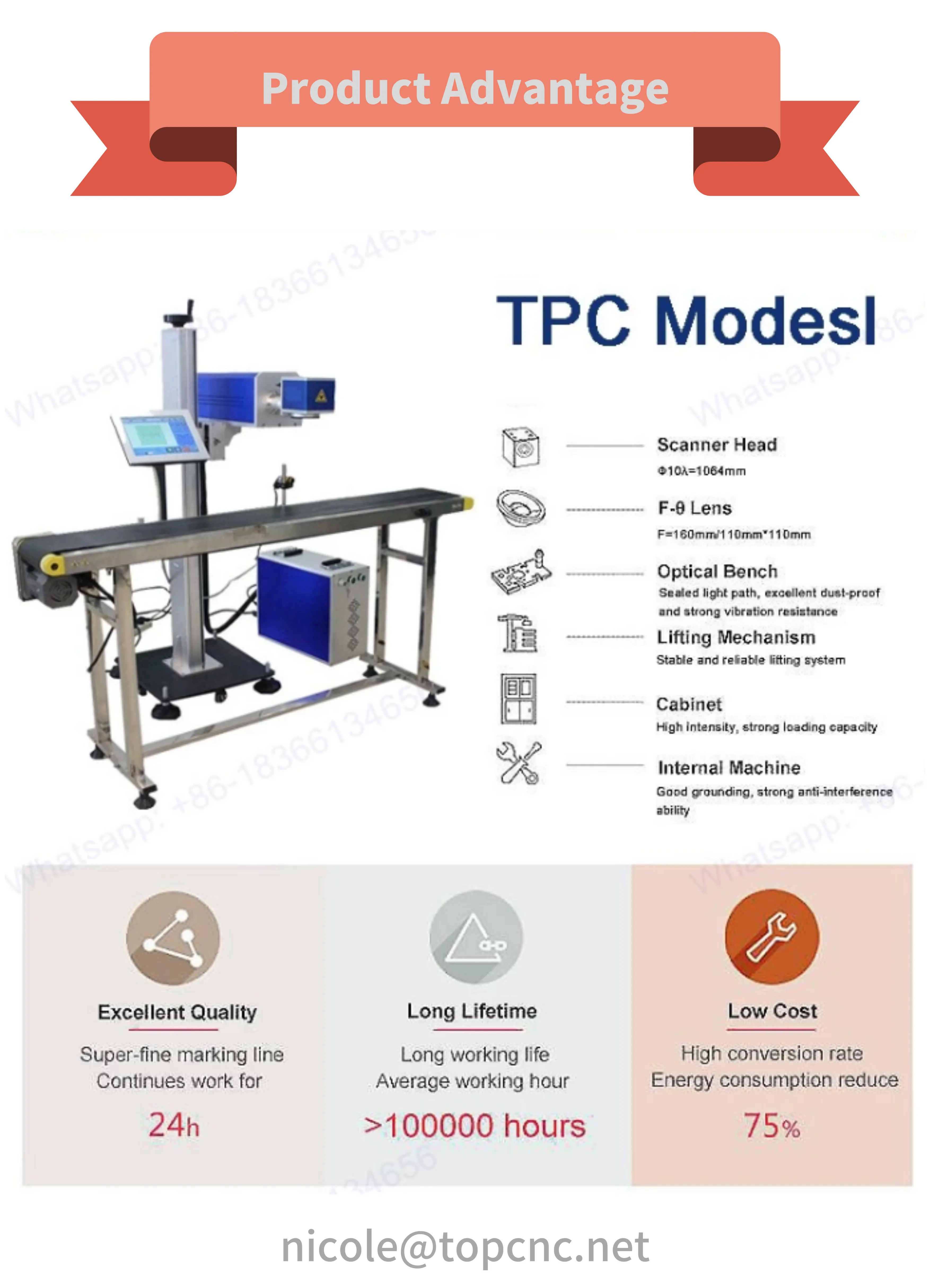 Excellent New model Pipe laser printer,diode laser optical fibers,sim card making machine
