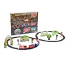 high quality Battery Operated metal scale model kids set track electr rail train railway toy