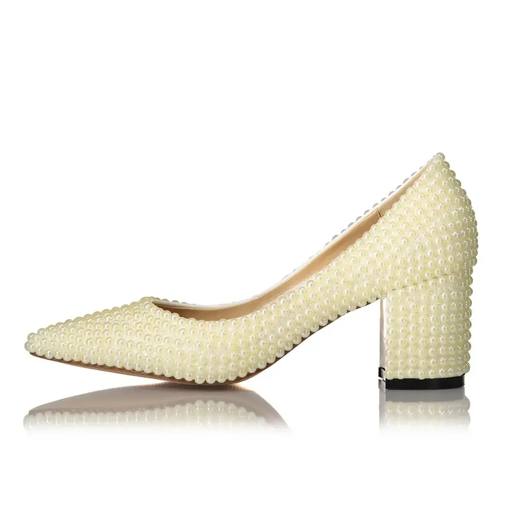 Pumps in de kleur Wit voor dames | KLEDING.nl