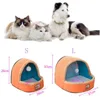luxury custom logo pet accessories square dog bed