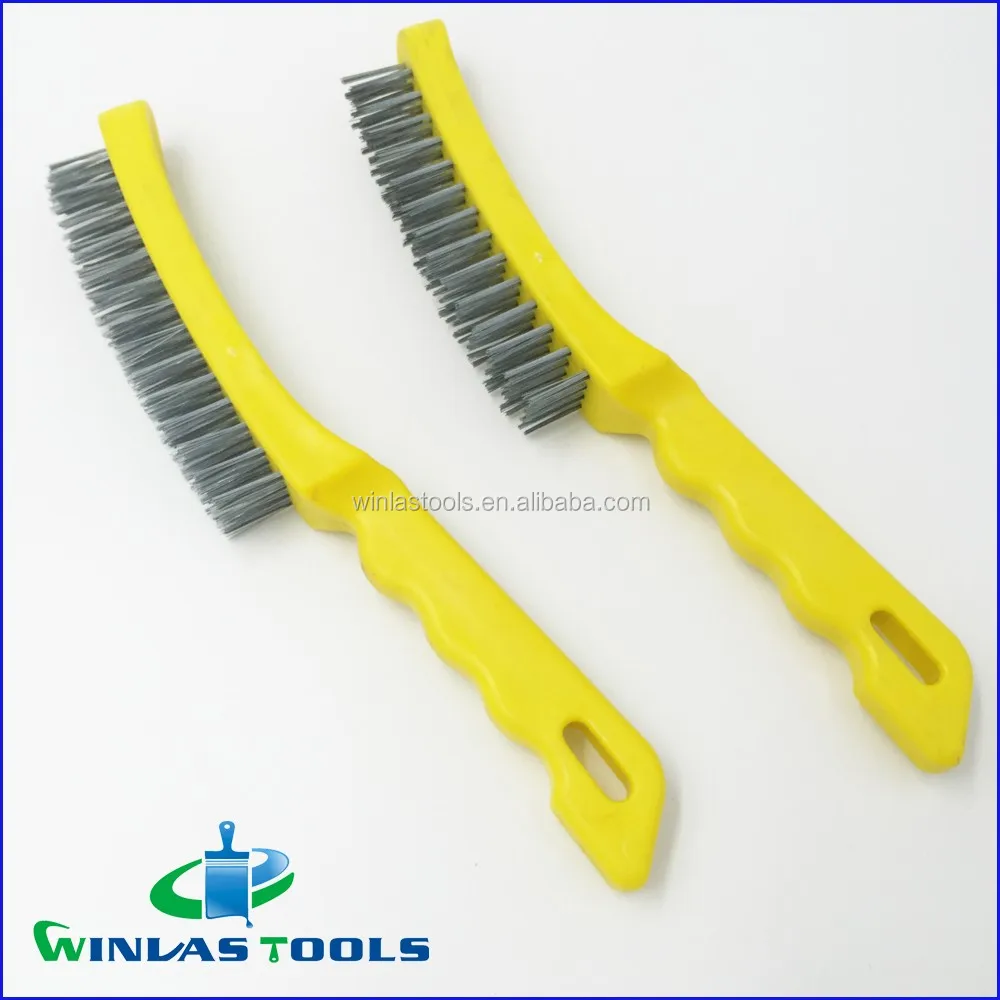 Industrial Wire Brush With Plastic Handle Buy Industrial Wire Brush