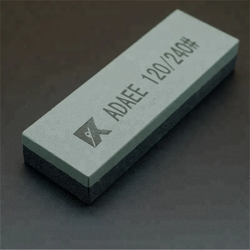 Adaee 6" 120/240 Sharpening Stone Grit Guide Fine/coarse Combination