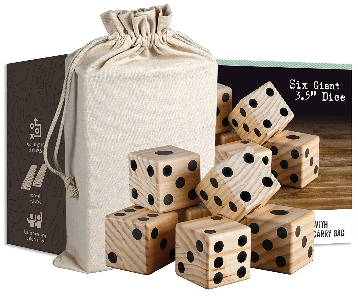 Giant Garden Wooden Dice For Outdoor Game Buy Giant Garden Wooden