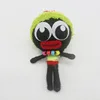 Cute Handmade Craft Ornament String Voodoo Knife Keychain Cheap Halloween Custom Voodoo Dolls