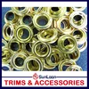 Welcome Wholesales Trade Assurance metal eyelet and grommet