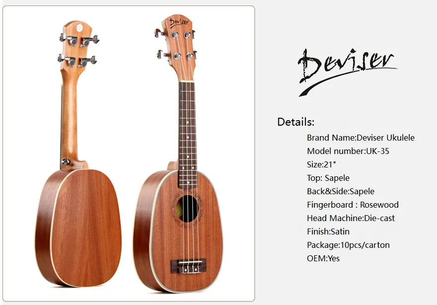 Cheapest Oem Ukulele Factory Wholesale 21 Inch Handmade With Quality Made In China Buy Ukulele
