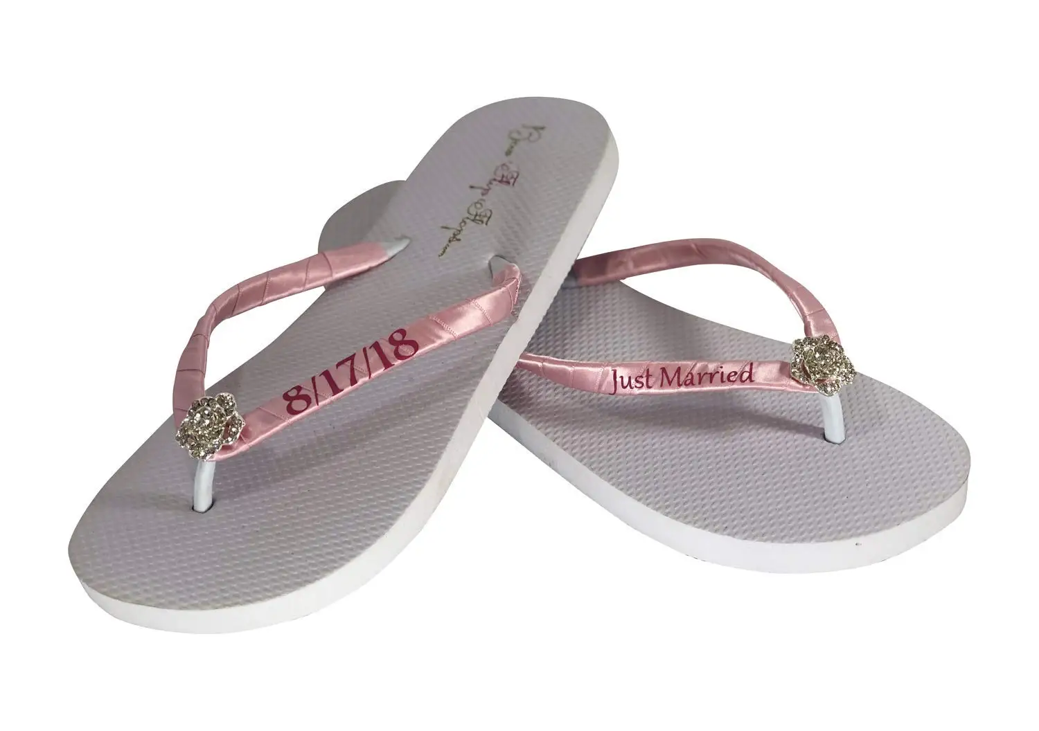 wedding flip flops bulk