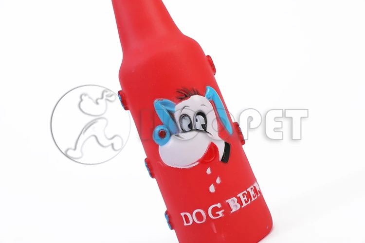 Wholesale Pet Pvc Beer Bottle Squeaky Dog Toy Chew Buy Dog Toy Chew