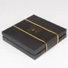 Custom luxury flowers/jewelry/jewel/beer bottle gifts A4 packaging black recycled paper boxes package factory design
