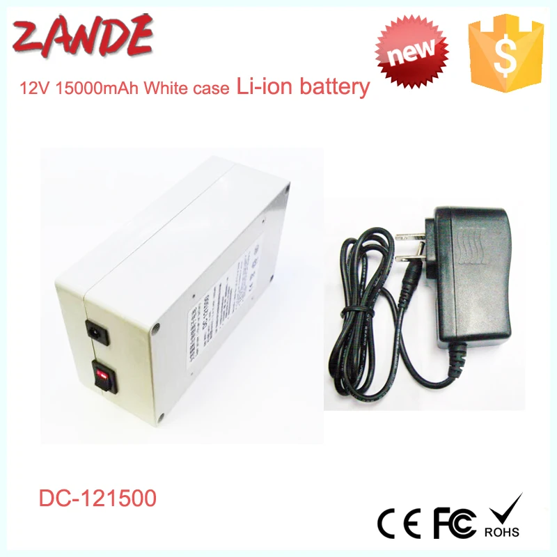 12 Volt Li-ion Battery Pack For Cctv Camera - Buy 12 Volt Battery ...