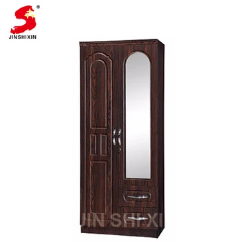 Foshan Factory Wooden Almirah Wall Design Wardrobe Bedroom Door