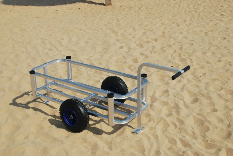 12 Inch Balloon Wheel Aluminum Fishing Beach Cart - Buy Fishing Cart ...