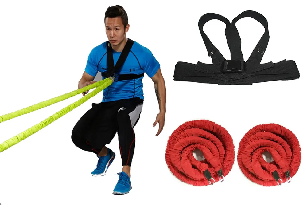 Resistance Band Fitness Bounce Trainer Rope Basketball Tennis Running
