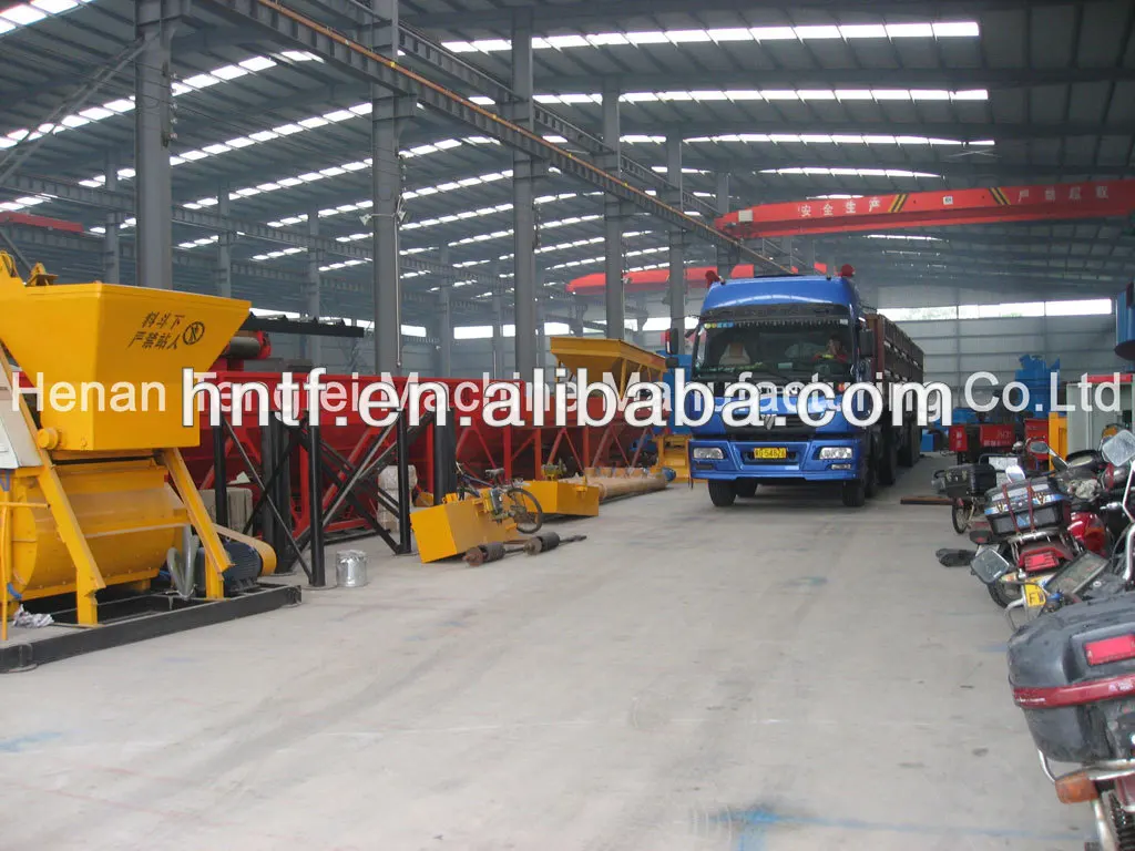 Low cost continuous tile adhesive dry construction mixture mortar mixer