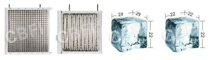 Fashionable edible dry cube ice making machine Easy to control