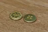 Round 18mm gold color metal button metal snap buttons for jean,coat