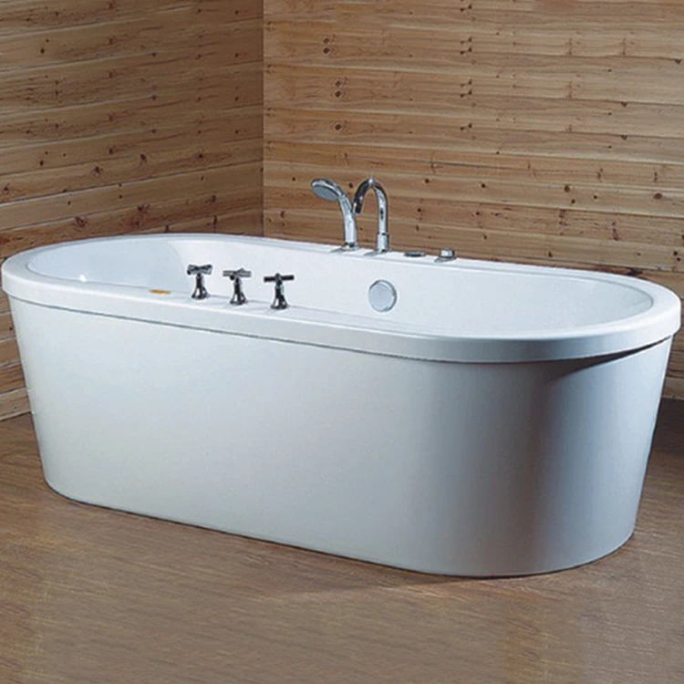 Small Freestanding Oval Massage Bathtub Hot Tub Lowes Spa Bathtub For