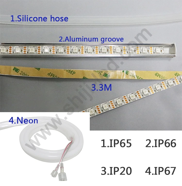 60leds/m 12 Volt Led Strip Lights Gs8208 12v Grb Led Flexible Strip Buy 12v Grb Led Flexible