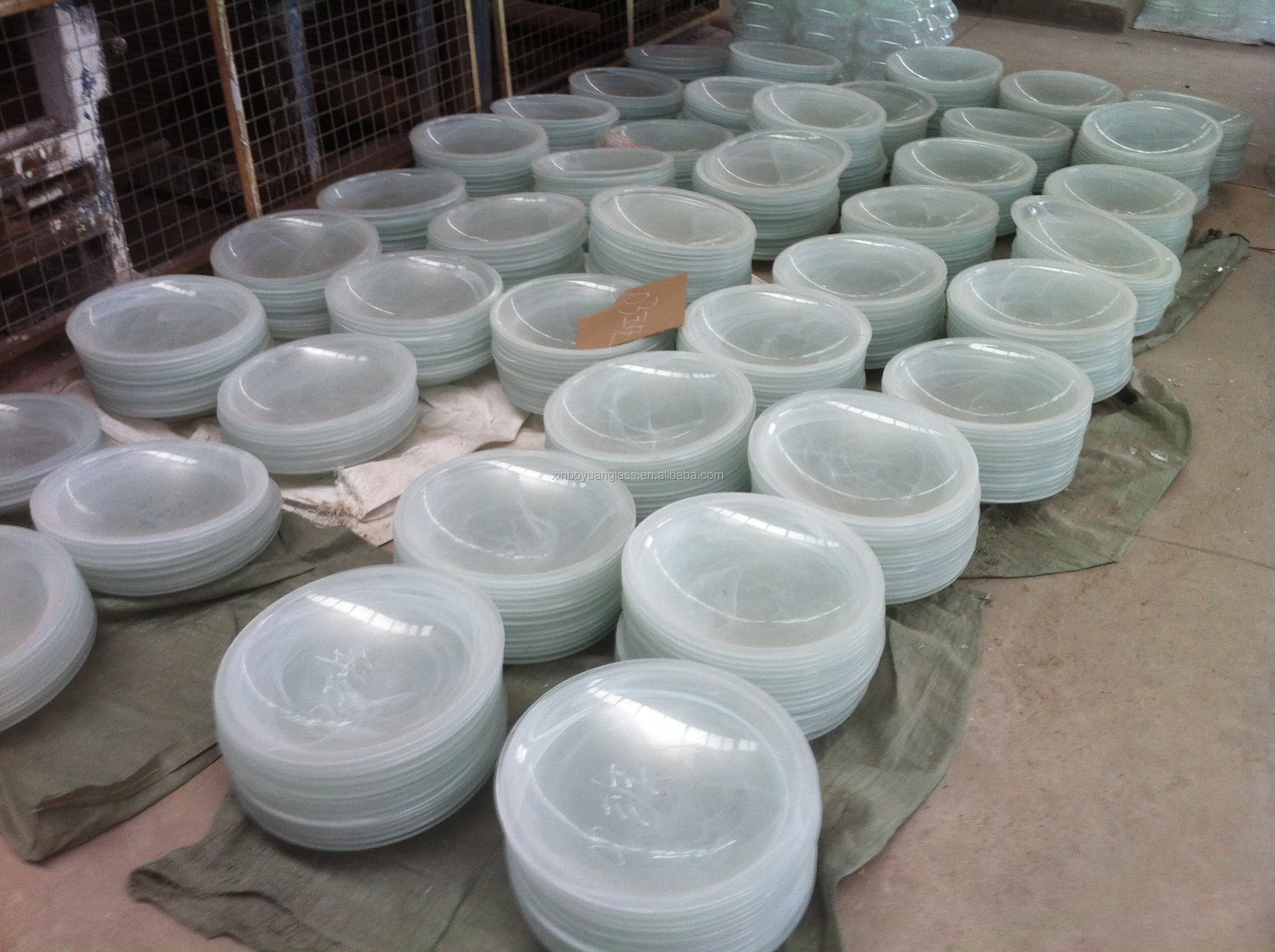 Wholesale Curved Half Round Tempered Glass Wall Lamp Shade Buy Curved