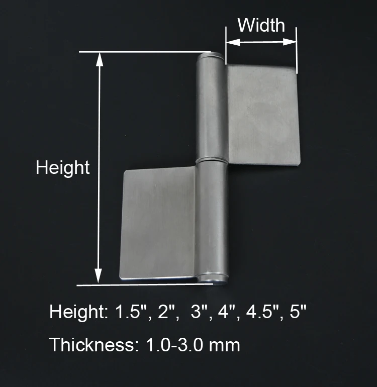 Many Styles Custom Sized Durable Stainless Steel Door Hinge - Buy ...