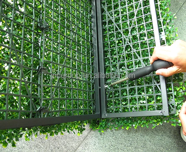Easy Assemble Garden Block With Uv Resistance Artificial Buxus Hedge ...