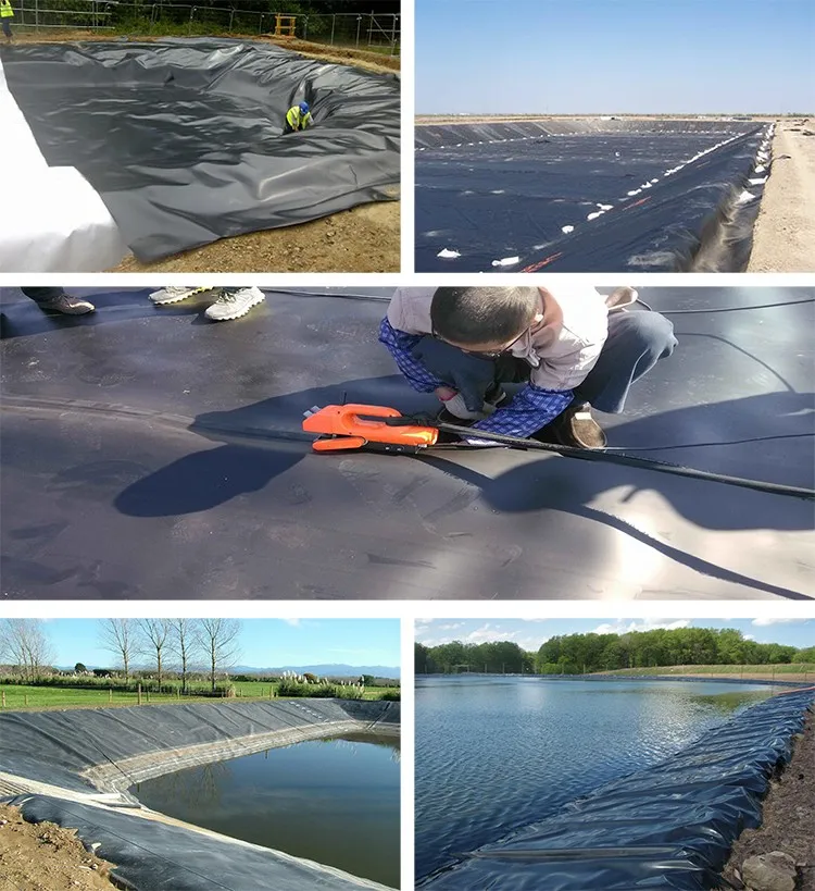 Hdpe Geomembrane Liner For Drainage Ditch Liner - Buy Hdpe Geomembrane