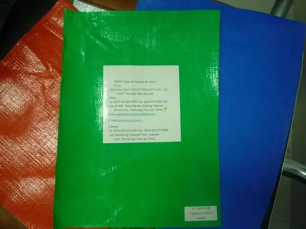 PE water proof Tarpaulin roll