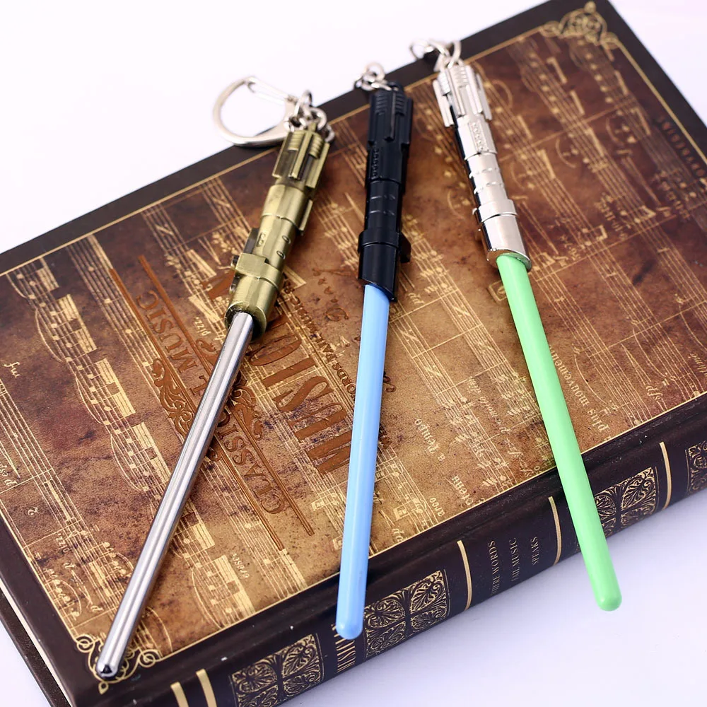Anime Lightsaber Keychain Fashion Cosplay Accessories Key Chains