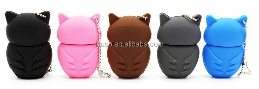 USBN Cute Cartoon usb thumbdrive Full capacity usb2.0 pendrive owl usb flash drive - ANKUX.COM