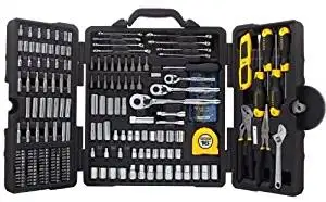Tool Set Household Kit Stanley 210 Piece Dad Husband Gift Mixed Repair Mechanic .#GH45843 3468-T34562FD142805