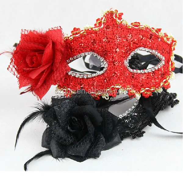 Venetian Masquerade Masks With Feather Masquerade Sex Party Mask Bulk
