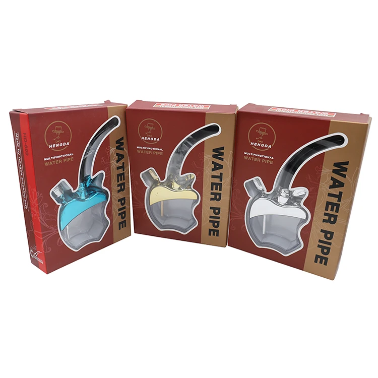 Mini Apple Shape Glass Smoking Tobacco Water Pipe