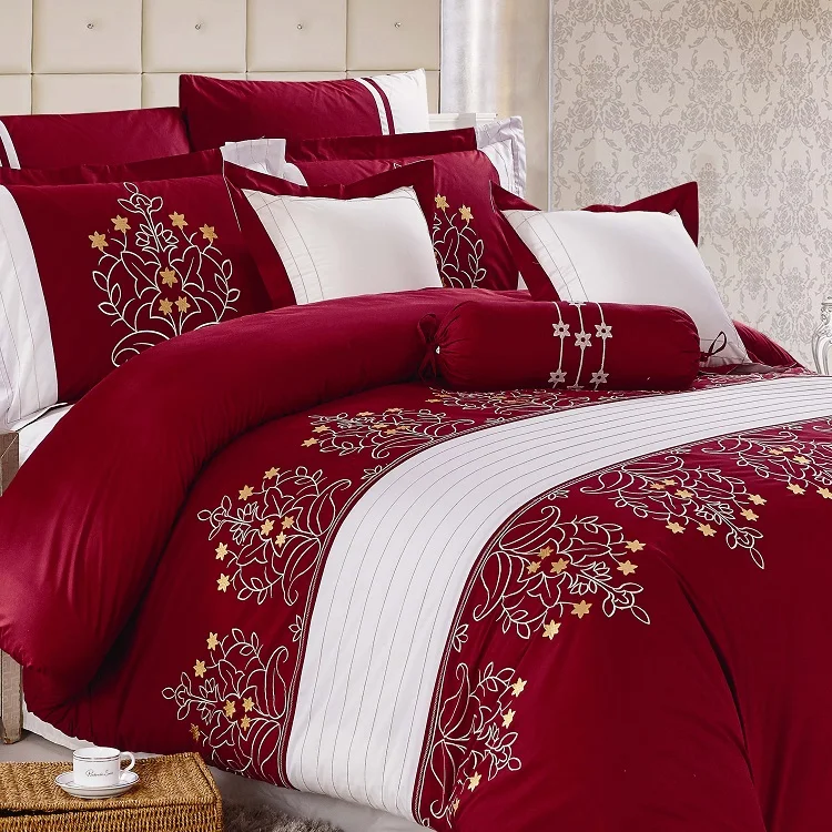 Kosmos Bedding Dubai Luxury High Quality Wedding Bed Linen Microfiber