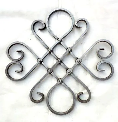 Ornamental Forged Wrought Iron Balustrade - Buy Wrought Iron Balustrade ...