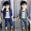 2018 fashionable handsome boys causal suits factory direct original cheaper baby boy clothes