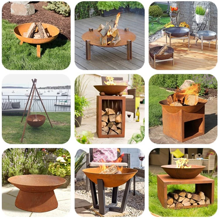 Crusher Cone Fire Pit Buy Fire Bowl,Fire Pit Bowl,Corten Steel Fire