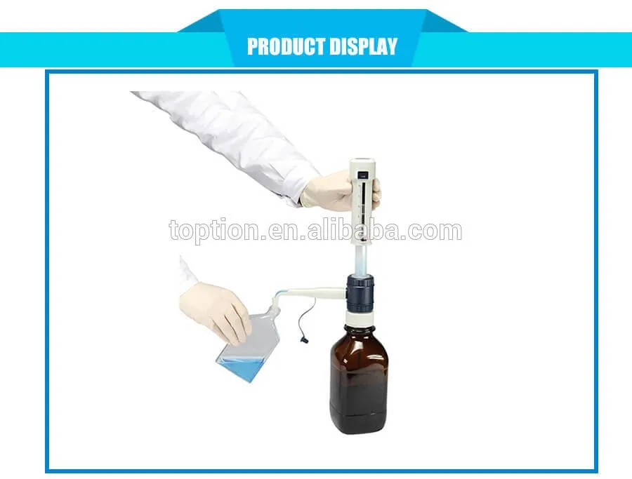 5ml To 50ml Lab Liquid Handling Bottle Top Dispenser Buy High Quality