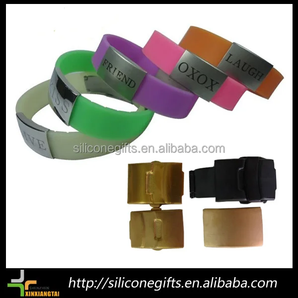 Adult Size Qr Code Hand Bracelet Silicone Wristband Rubber Bracelet