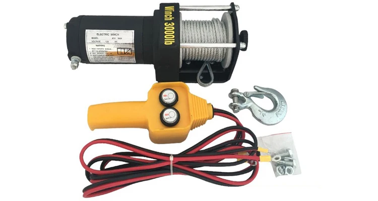 12v 24v Electric Winch 12000 Lbs With One Year Warranty - Buy Winch,12v ...