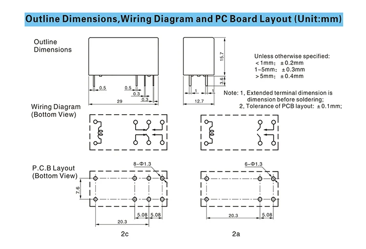 3v 5v 6v 9v 12v 24v V48 Coil Nominal Voltage Low Power Safety Relays