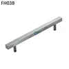 Satin or Polished Stainless Steel Furniture Drawer Angled Boss Bar Handle