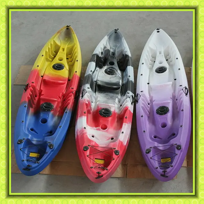 2+1 Lldpe Tandem Fishing Kayak No Inflatable Hull Material From Cool Kayak Family Fishing Kajak
