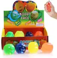 2017 Creative outlet face adult decompression toys New trick Practical Joke pvc Toys fun fuzzy Novelty