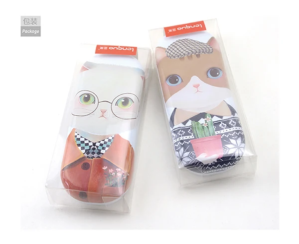 专业金属儿童眼睛眼镜盒