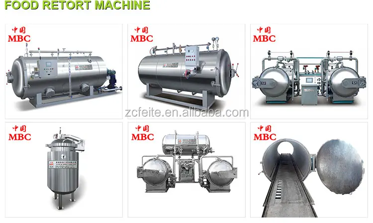 Small Food Retort Machine - High Efficiency & Safety
