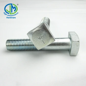 Sae Grade 8 Bolt Flat Square Head Chrome Bolts And Nuts - Buy Chrome ...