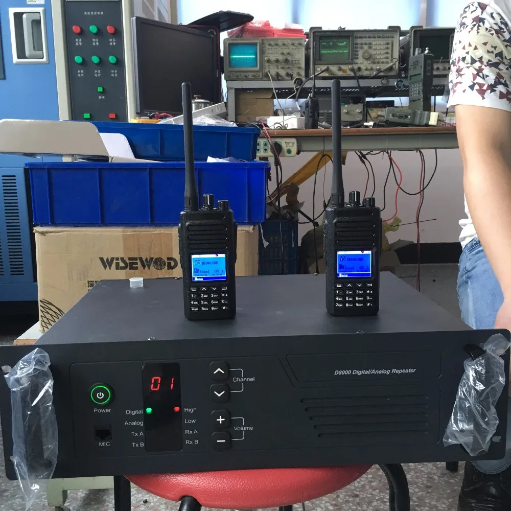 Dmr Radio Repeater 50 Watt High Out Power 100 Mile Talk Range & Walkie