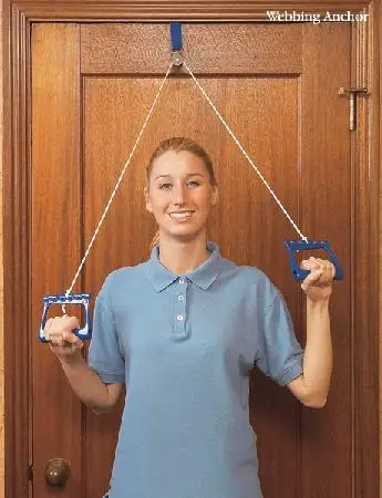 Portable Overdoor Upper Shoulder Exercise Pulley Buy Shoulder