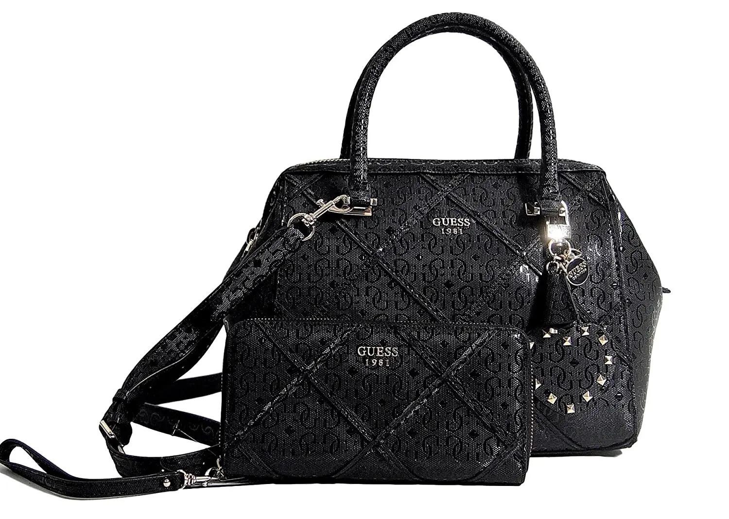 matching guess handbag and wallet