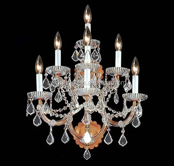 Maria Theresa Candle Crystal Wall Lamps vanity lights